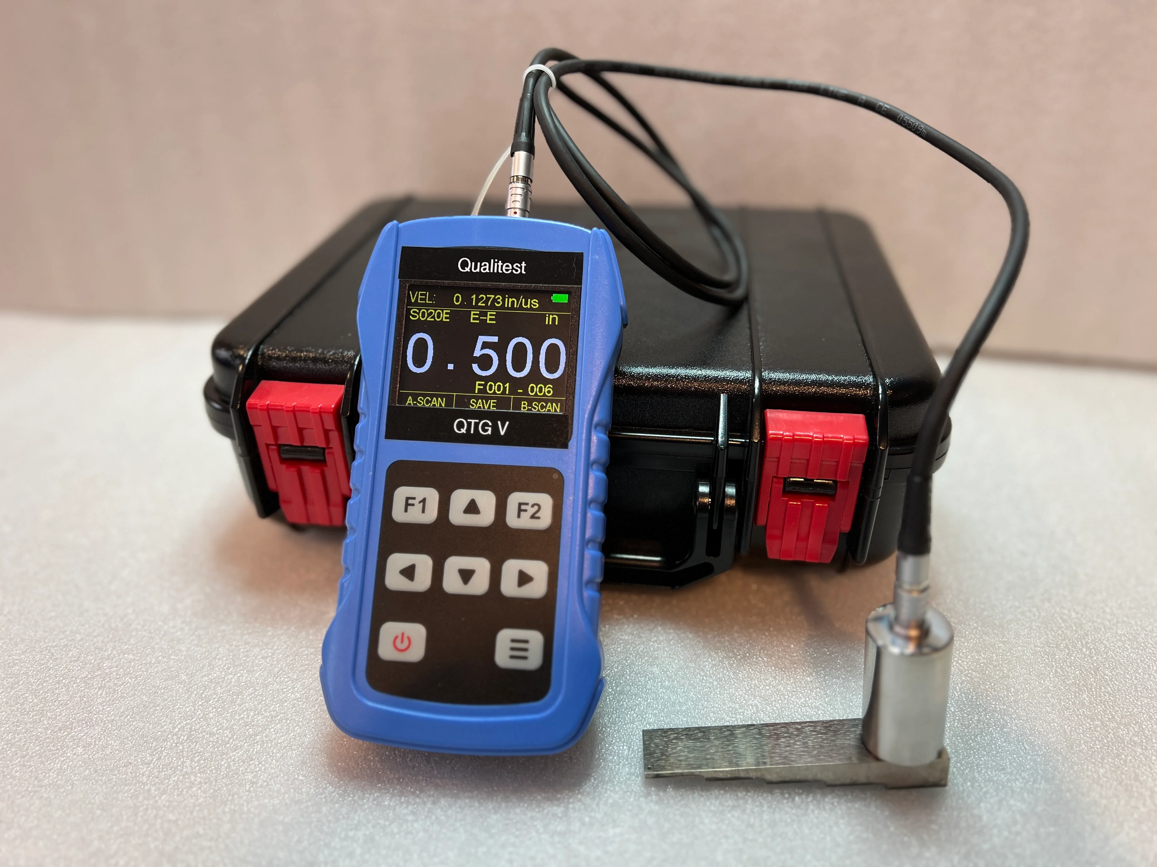 Electromagnetic Thickness Gauge QTG V - No Coupling Gel Required - Image 3