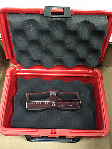 Specimen Die - ASTM D624 Type C Sample Cutting Die for Rubber and Elastomer Tear Strength Testing - Image 2