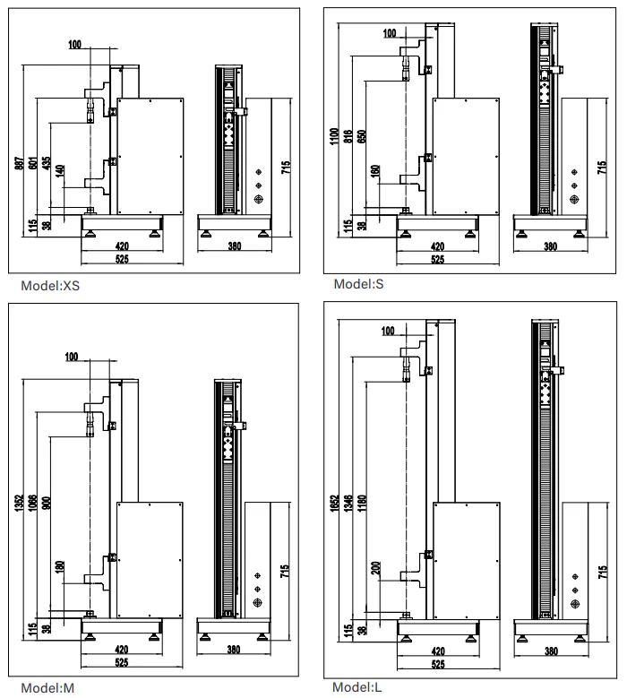 Universal Testing Machines QE-Series Single-Column - Image 4